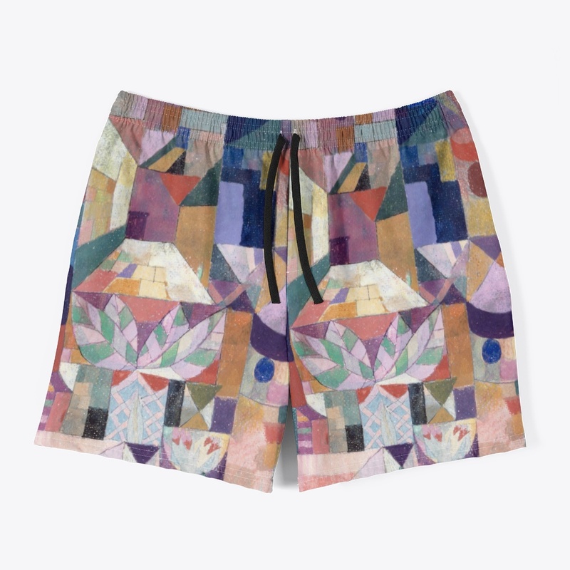 Burggarten All-Over Men's Swim Trunks