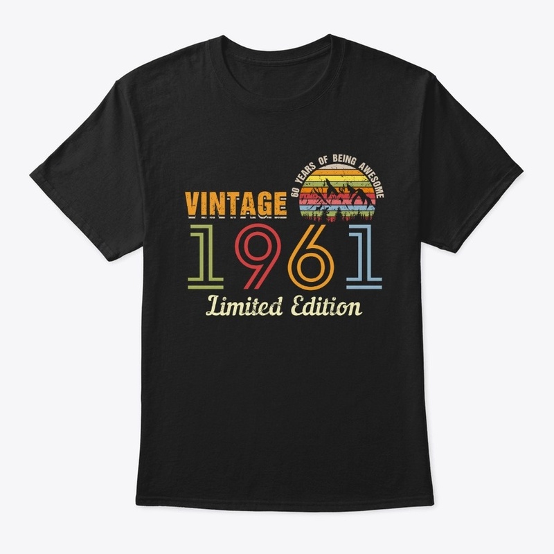 60 Year Old Vintage 1961 Limited Edition