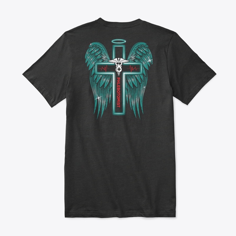 Phlebotomist Wings Of Faith Hoodie 