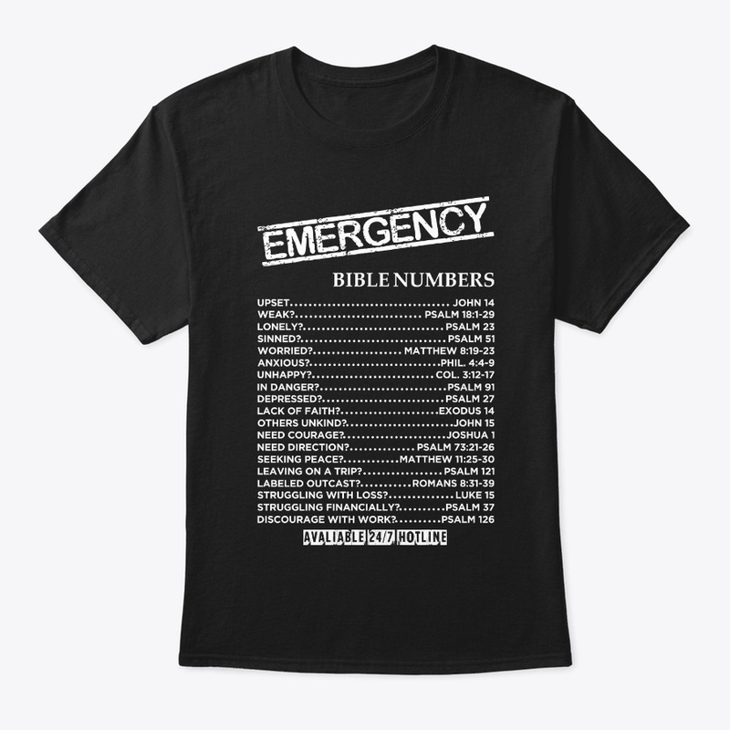 EMERGENCY BIBLE NUMBERS