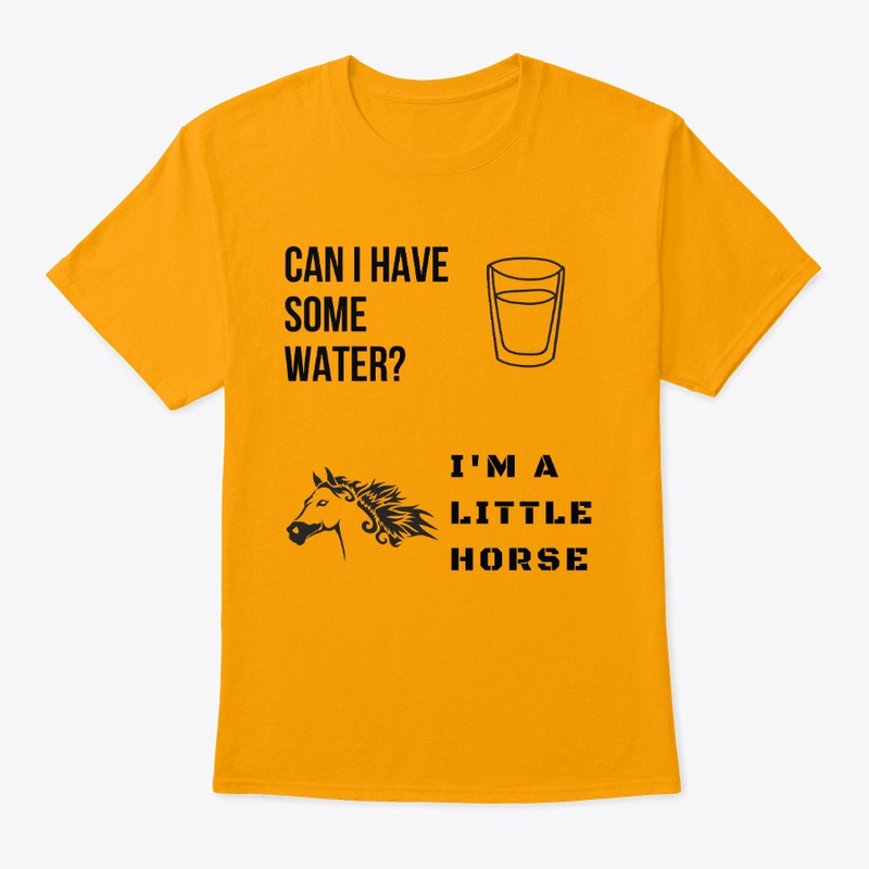 Can I have some Water. I'm a little ...