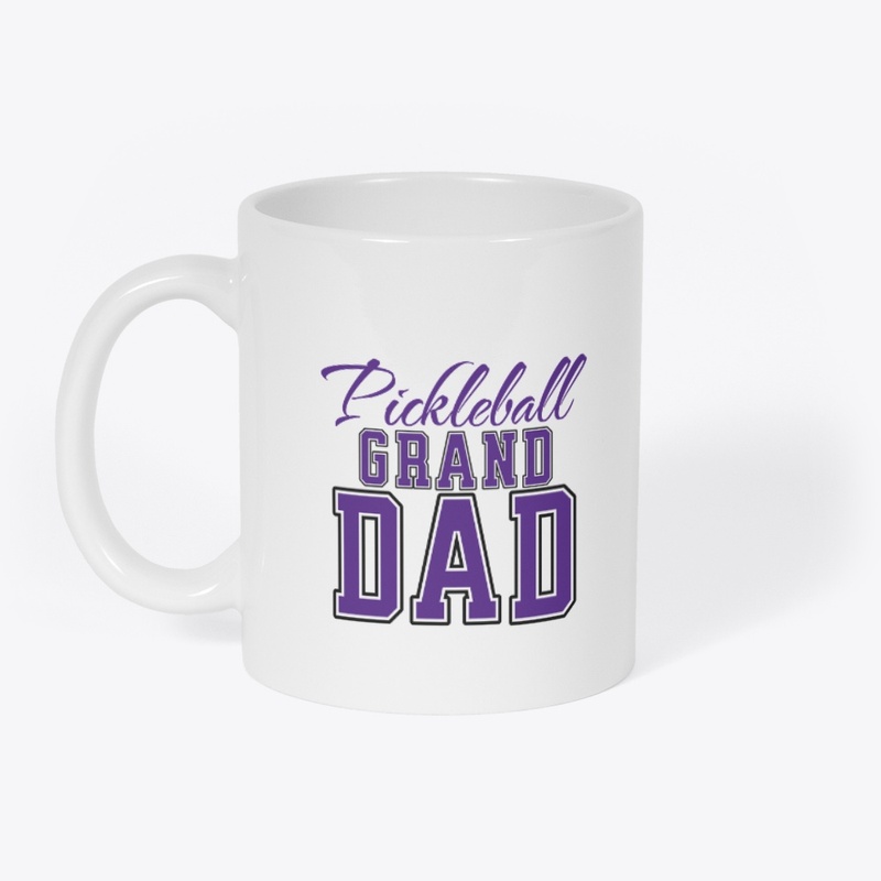 Pickleball Grand Dad in Purple