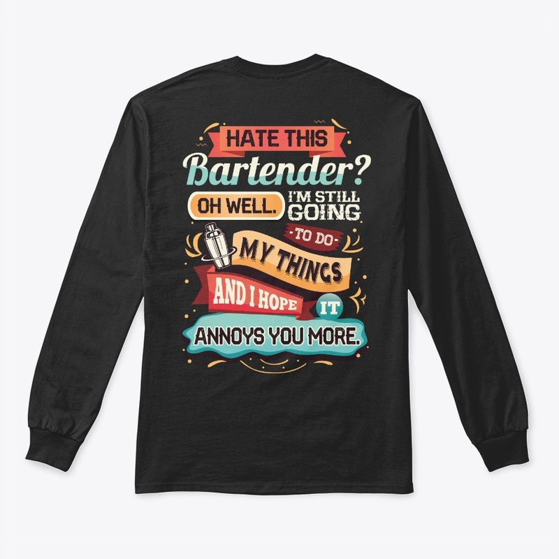 Sarcastic Bartender Shirt