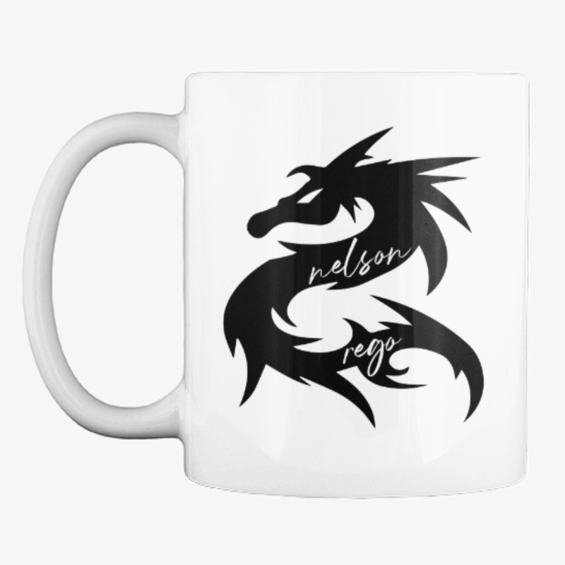 002 NELSON DRAGON LOGO - BLACK
