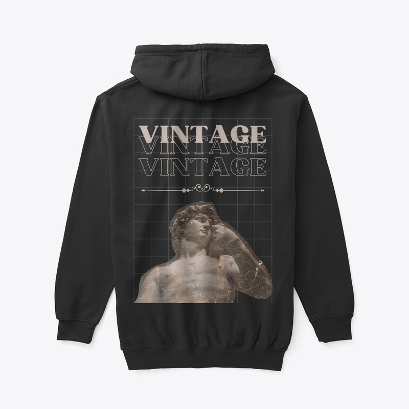 Vintage unisex hoodie