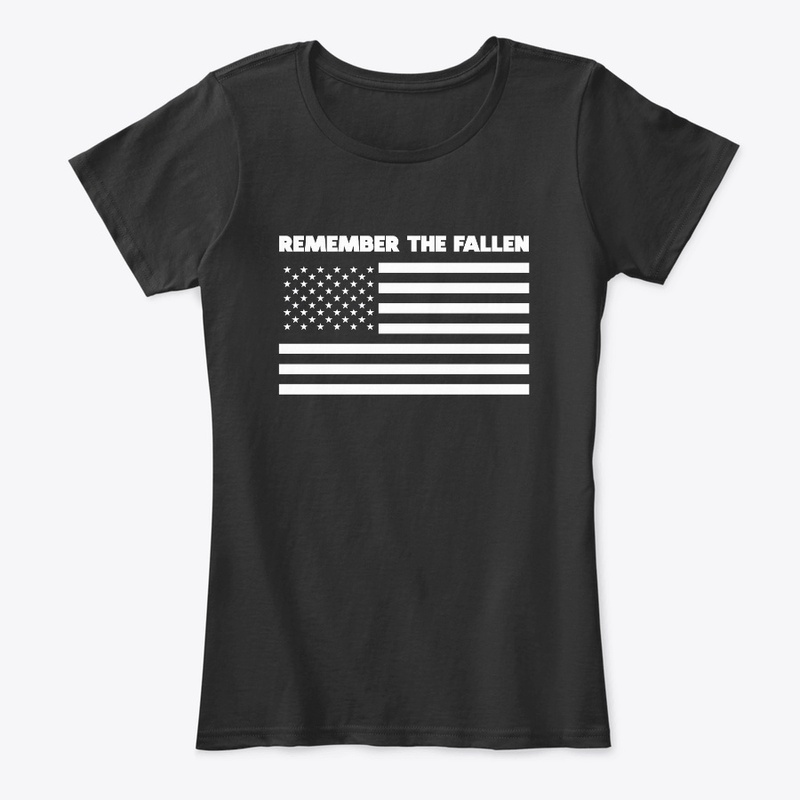 Remember The Fallen - American USA Flag