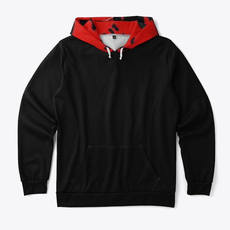 Famo entertainment black heels hoodie