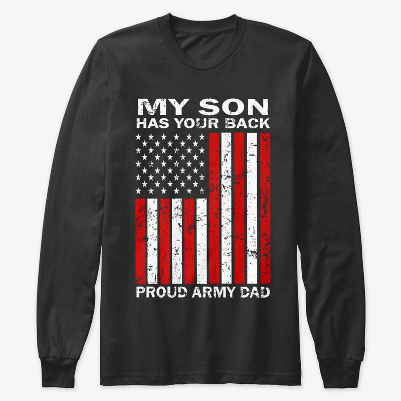 Proud Army Dad Veterans Day Gift