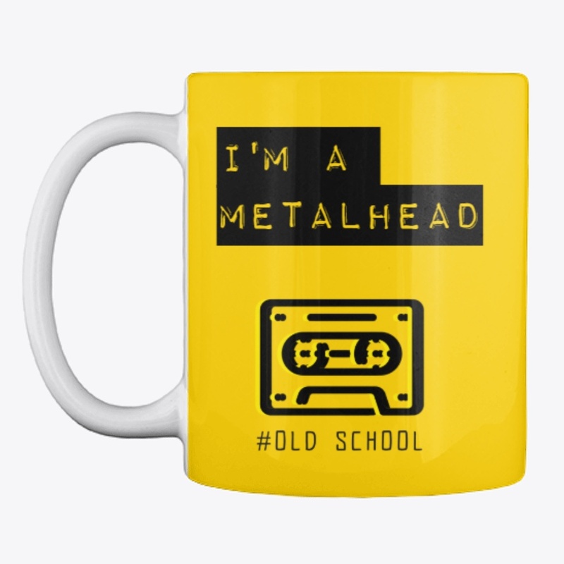 I'm a metalhead and I drink coffee mug