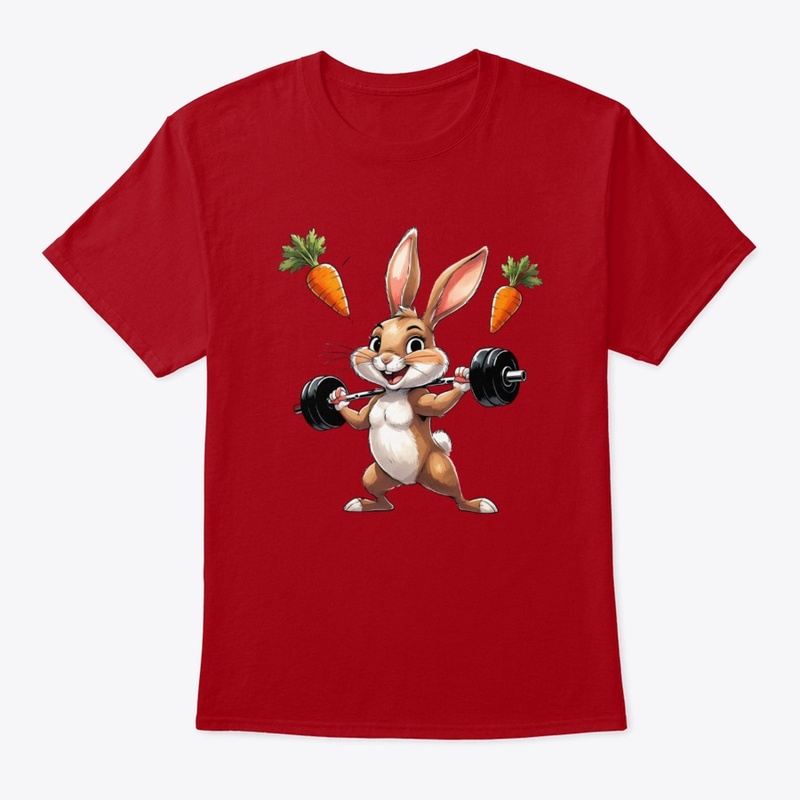 Buff Bunny – Funny Workout Rabbit 