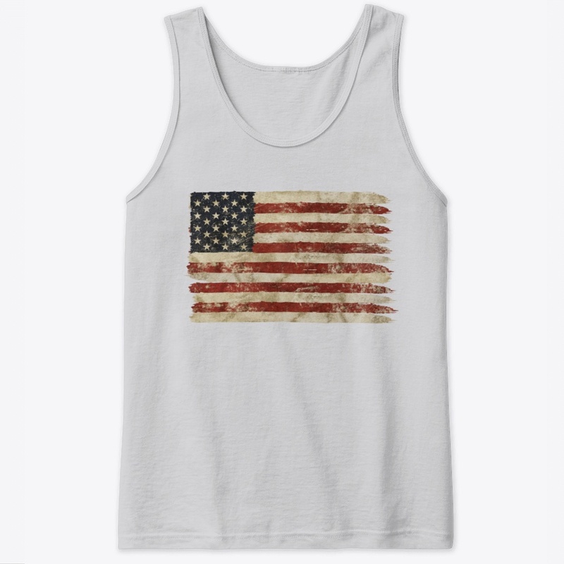Weathered  American Flag
