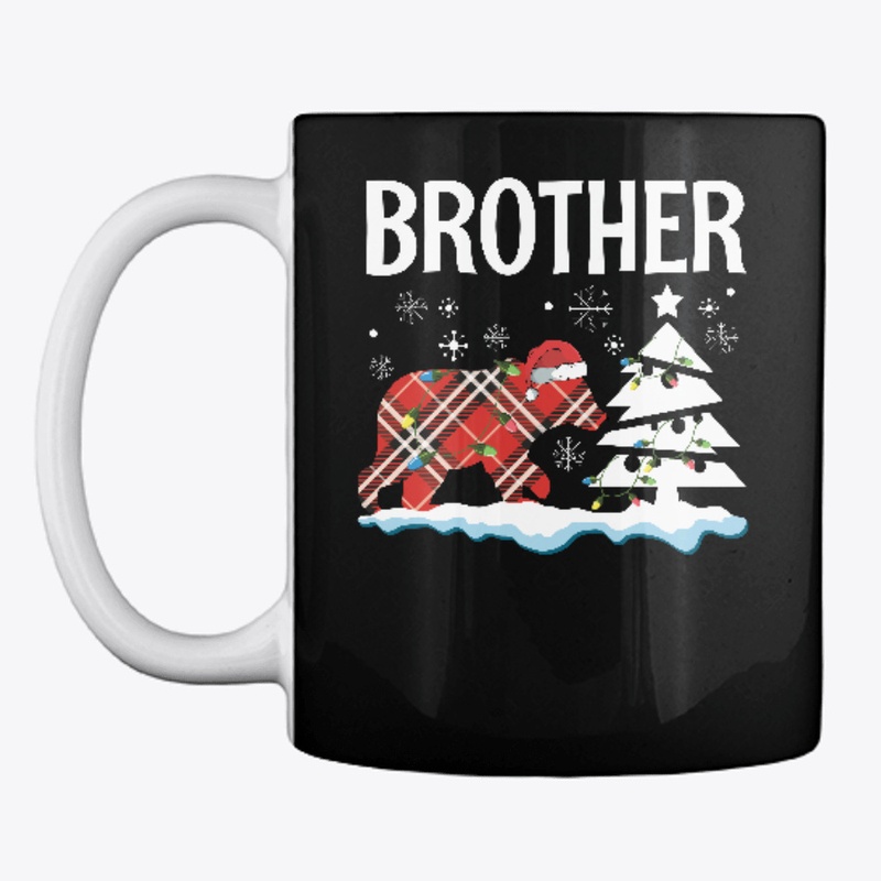 Bear Tree Light Pajama Walk On Snow