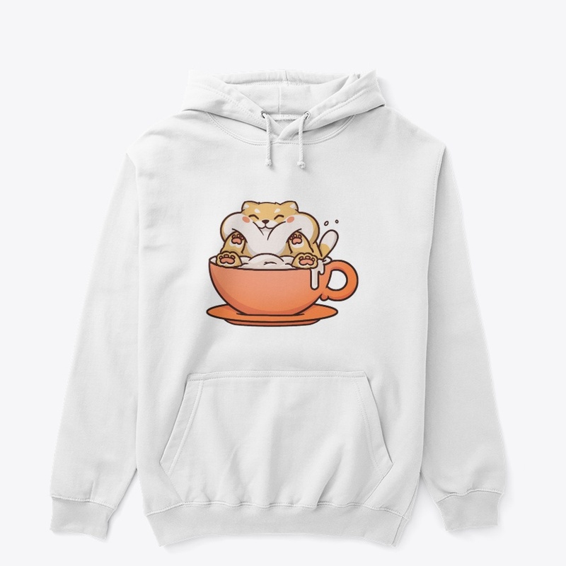 Hamster in a coffee cup
