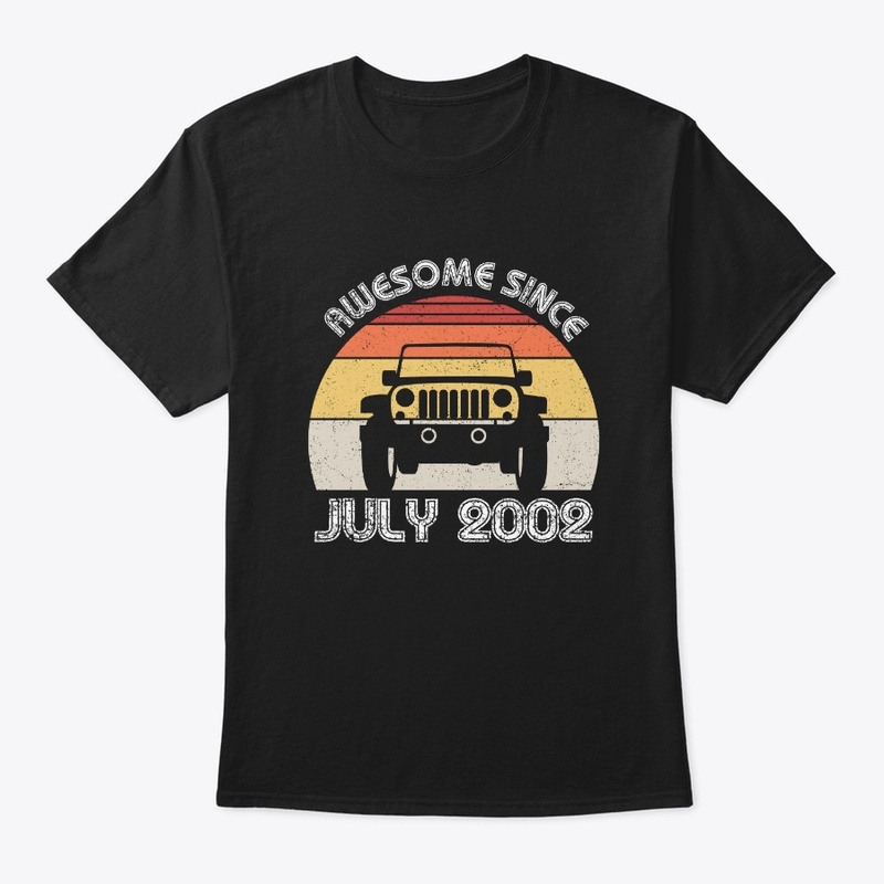 July 2002 Funny 17th Birthday T Shirt