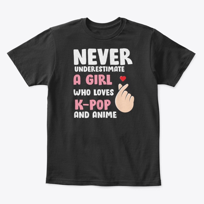 Girl who loves k-pop and anime
