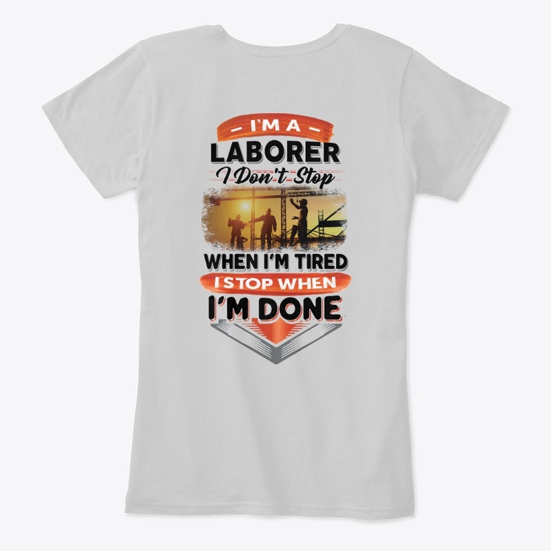 This Laborer Stops When Done