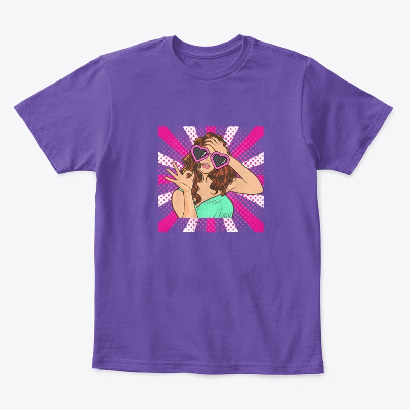 Graphic printed woman shirt 