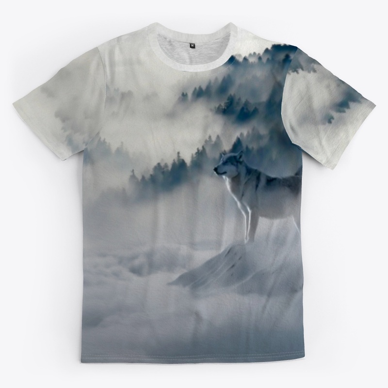 Wolf in the mountains