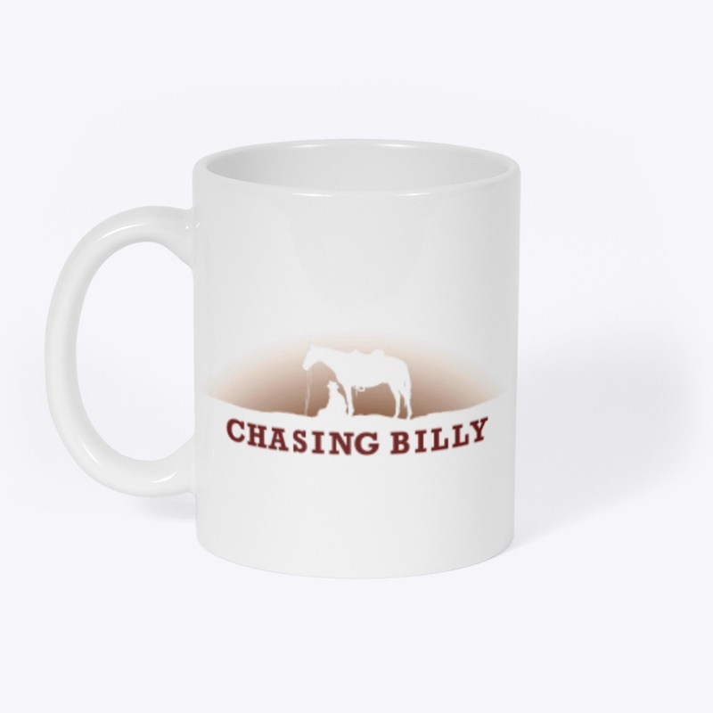 Chasing Billy White Mug