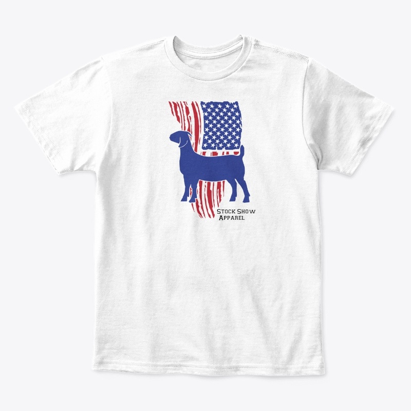 American Boer Goat Flag 2 