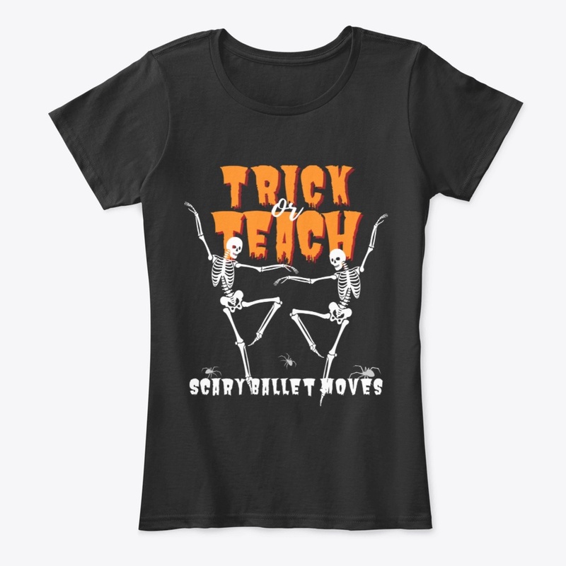 Trick or Teach halloween skeleton