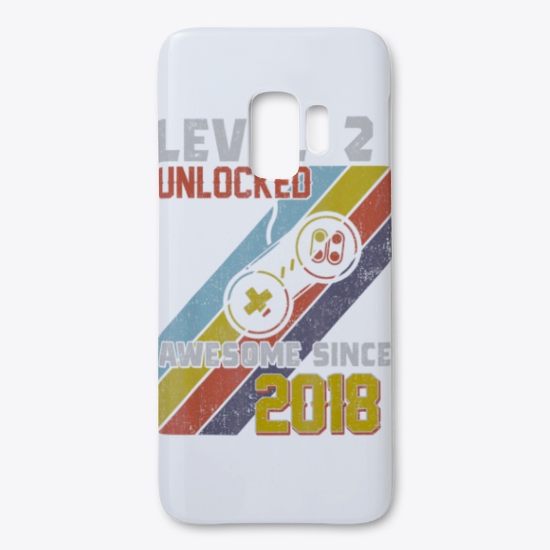 2nd Birthday Level 2 Born In 2018 Gift