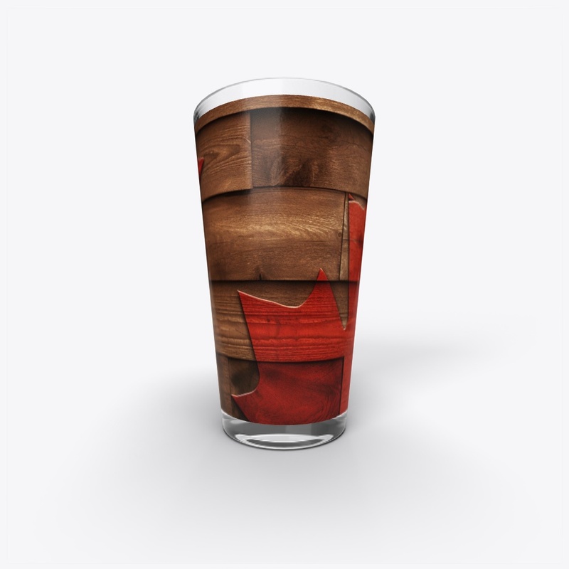 Canada Red Maple leaf Cabin