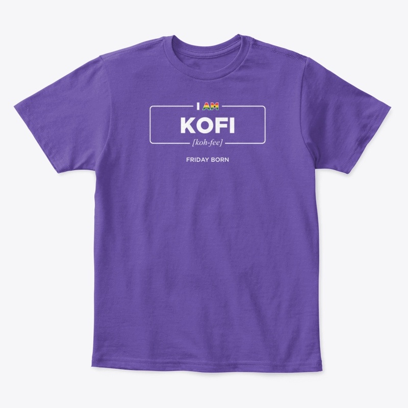 Kofi Ghanaian day name Apparel