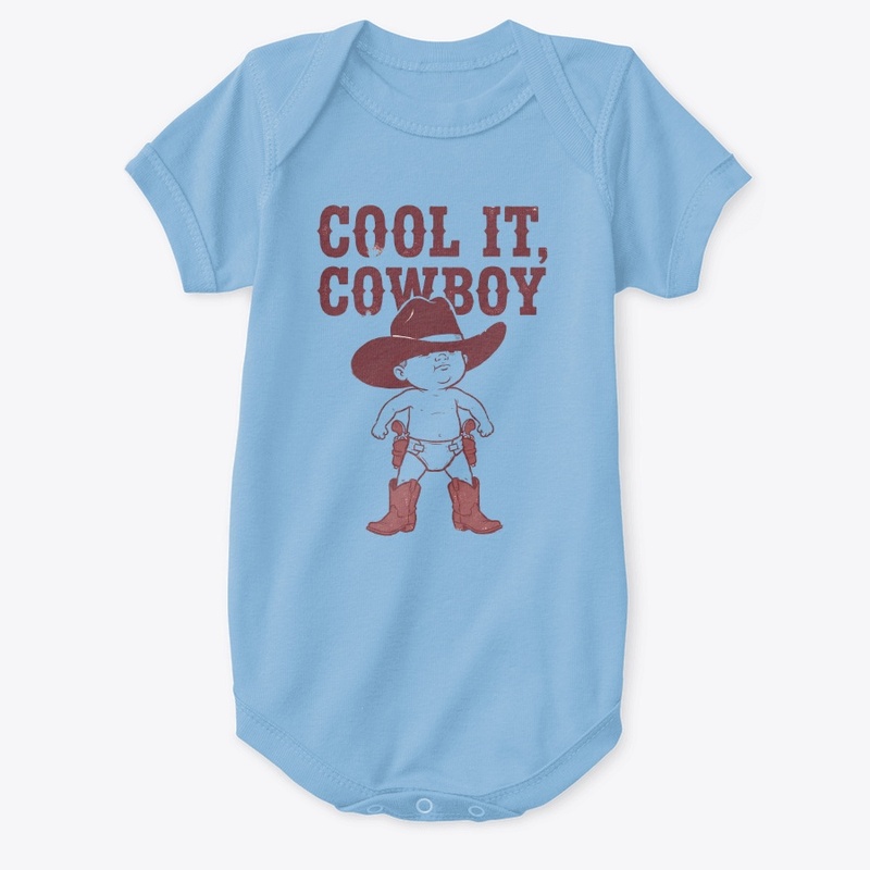 Cool It Cowboy Onesie
