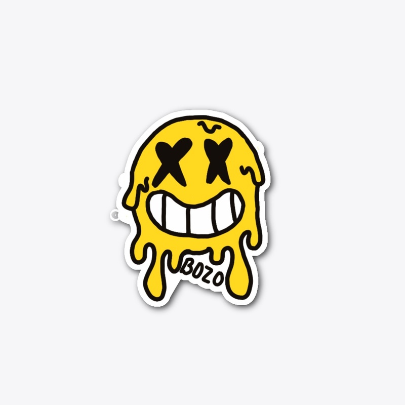 Yellow Smiley Sticker