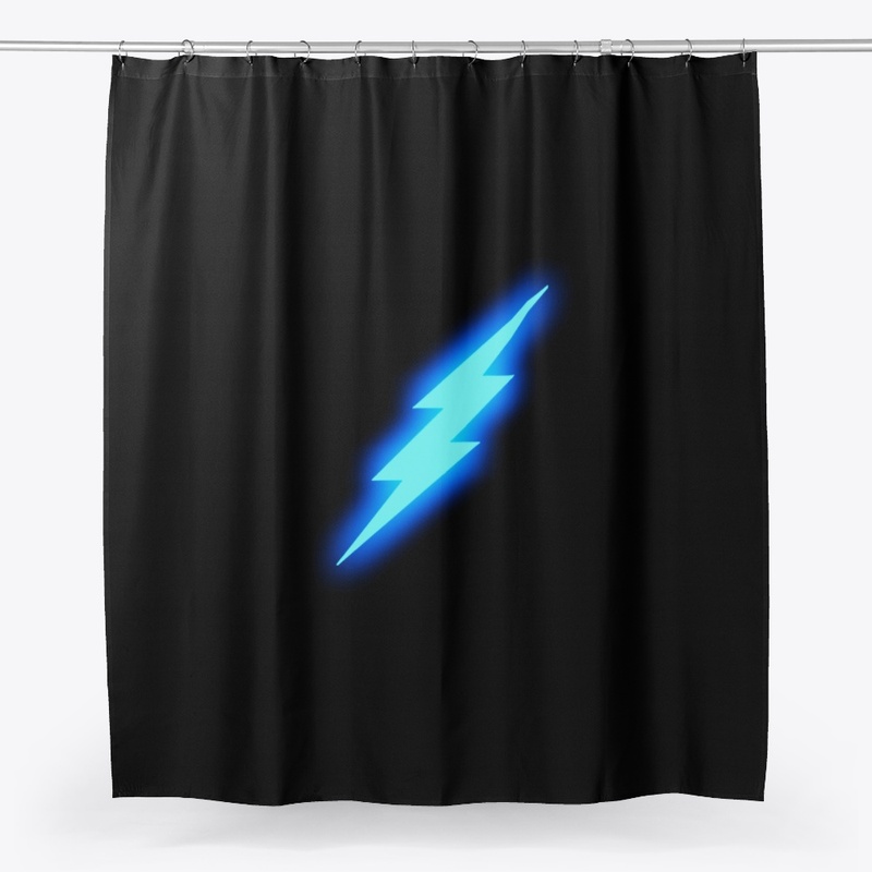Blue lightning Bolt 