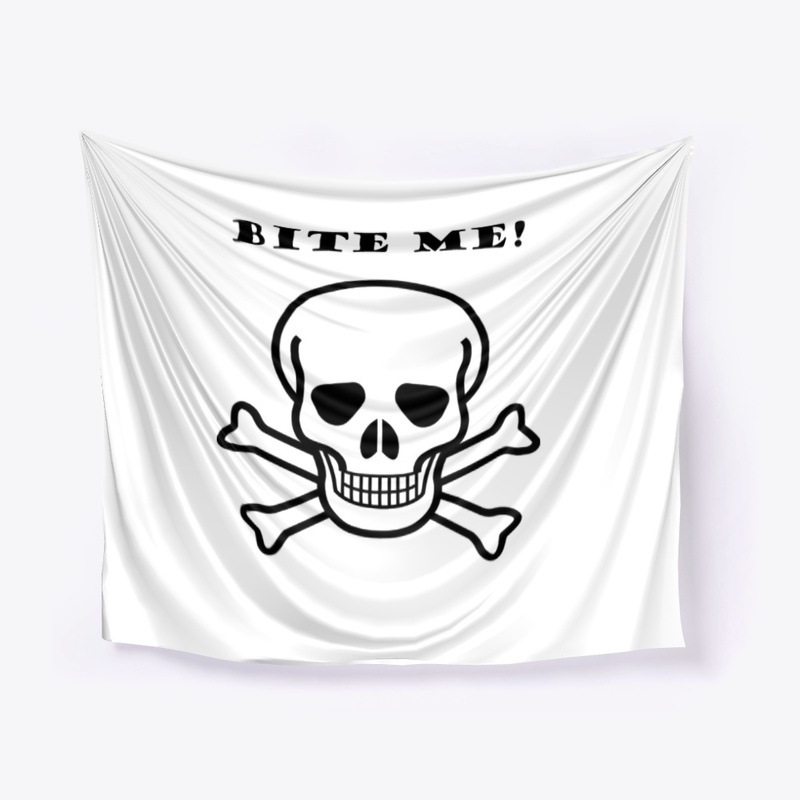 Bite Me Wall Tapestry