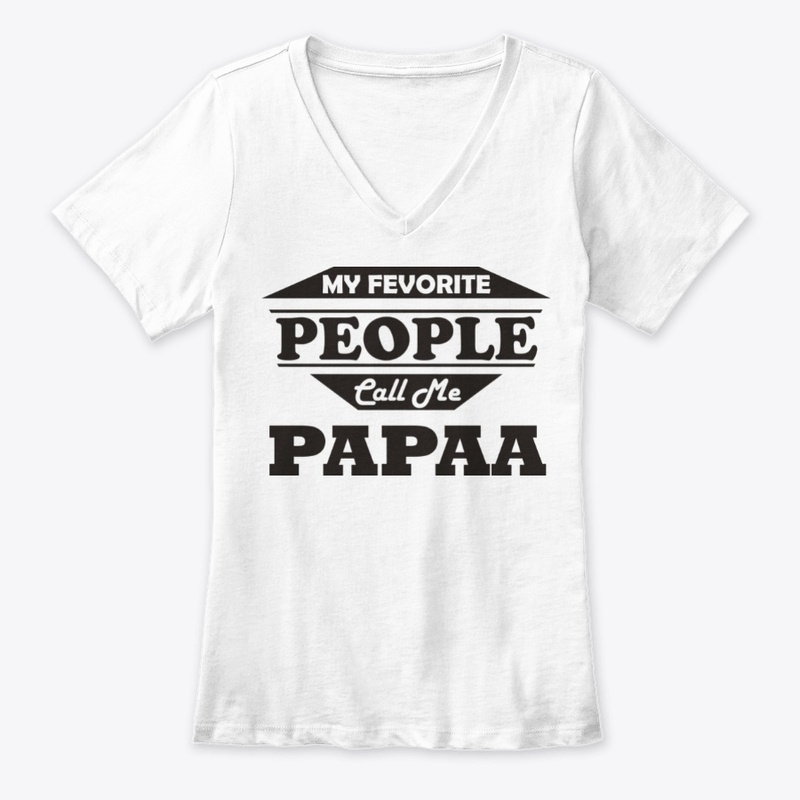 my fevorite people call me papaa t shirt