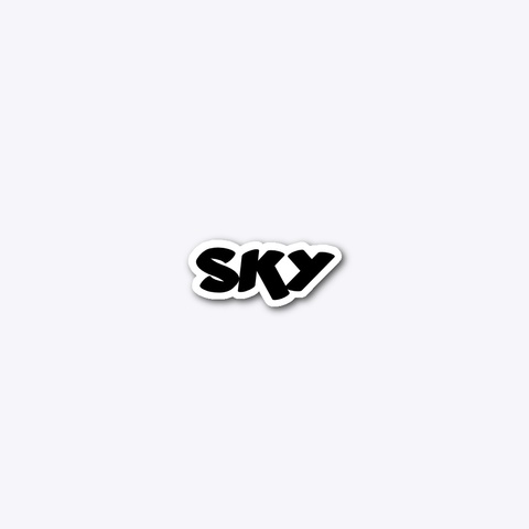Sky Standard T-Shirt Front