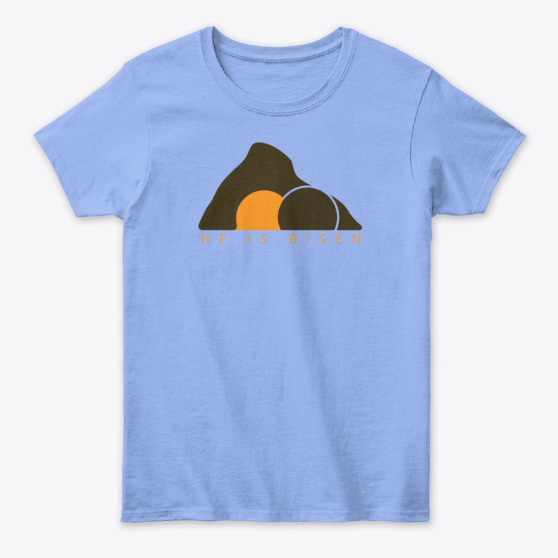 He is Risen T-shirt -Minimalist design