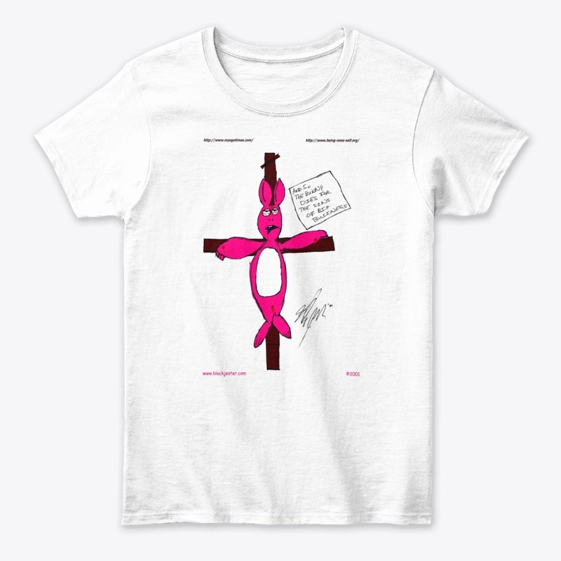 Bunny On Cross Classic