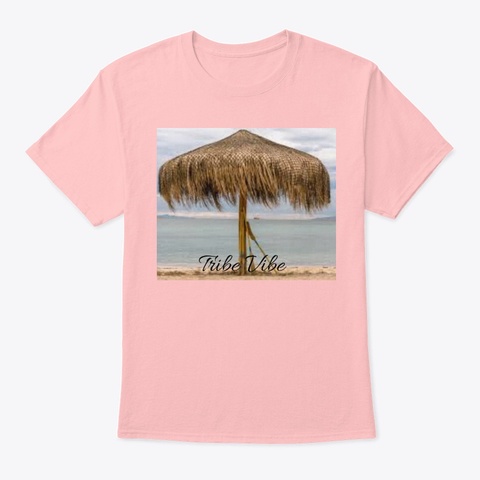 Tribe Vibe Wear Pale Pink T-Shirt Front