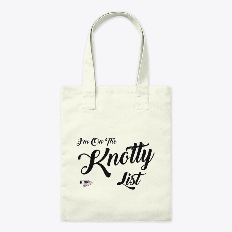 Knotty List - Dark Letters
