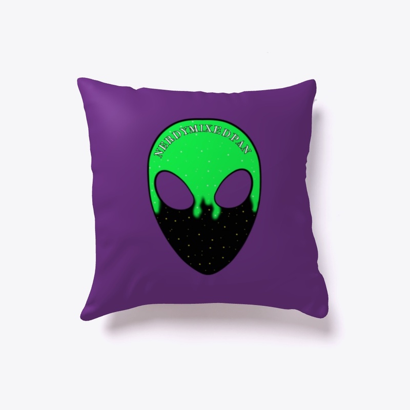 Nerdy Alien Head