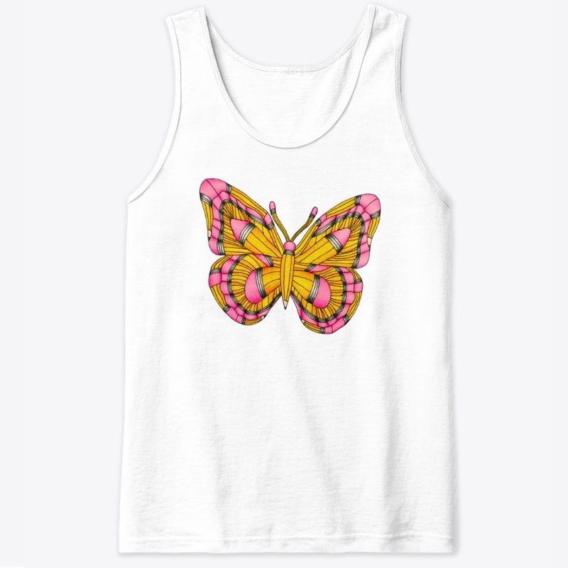 Pencil Butterfly