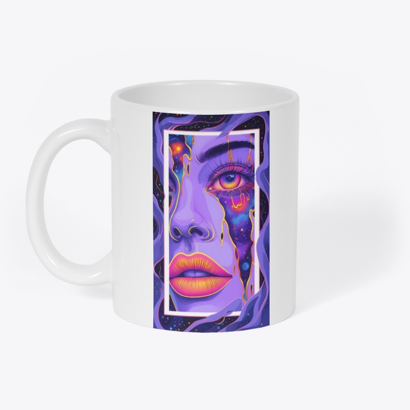 Purple Trippy Girl