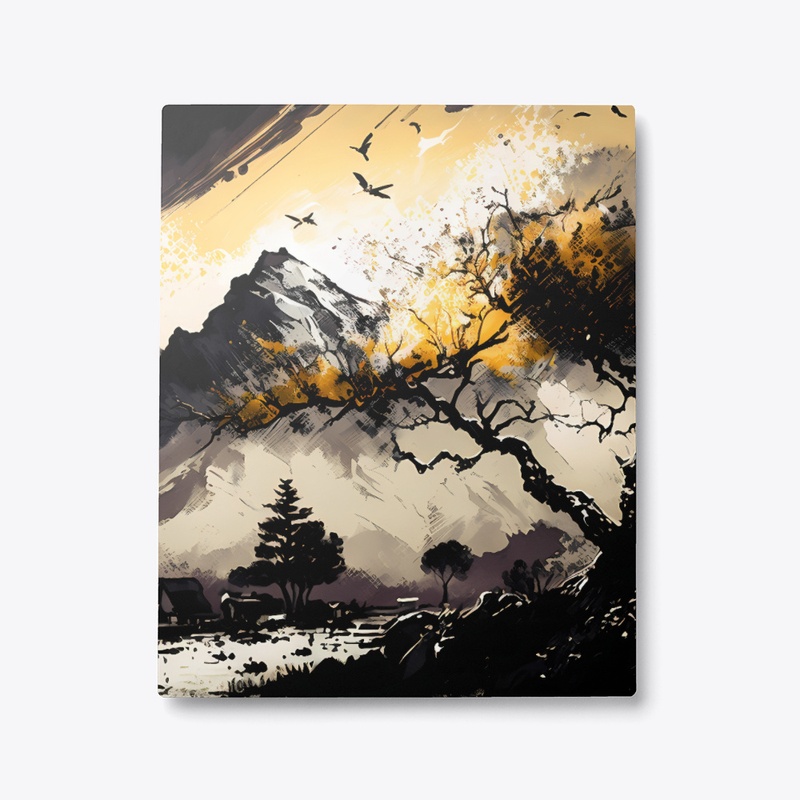 Wall Art - Hibiki