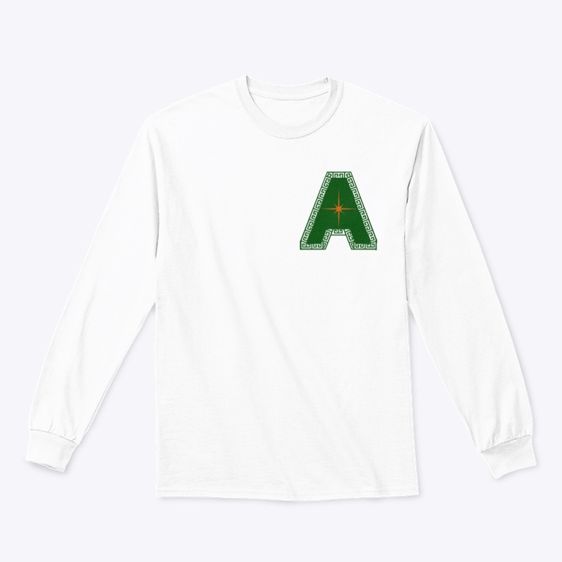 Green and Orange Amblle A Long Sleeve 