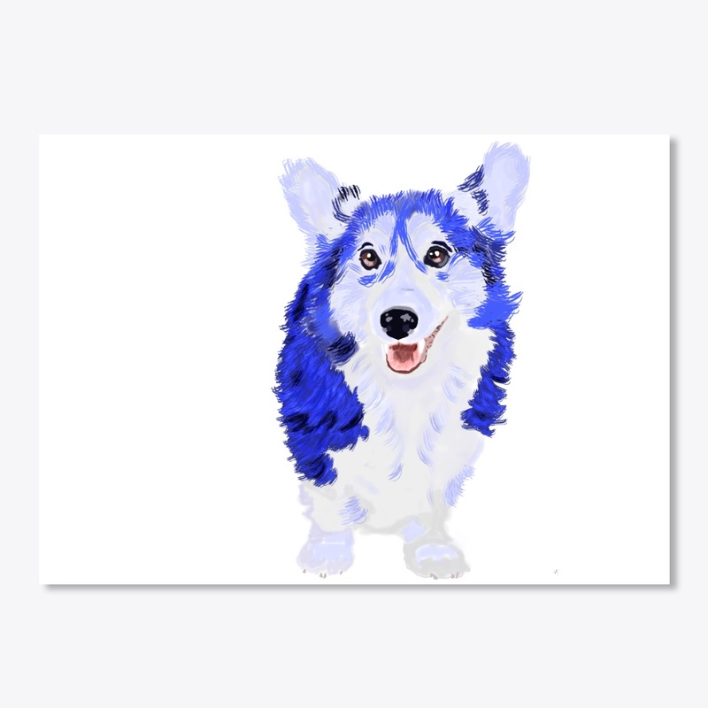 The Zaffre Corgi
