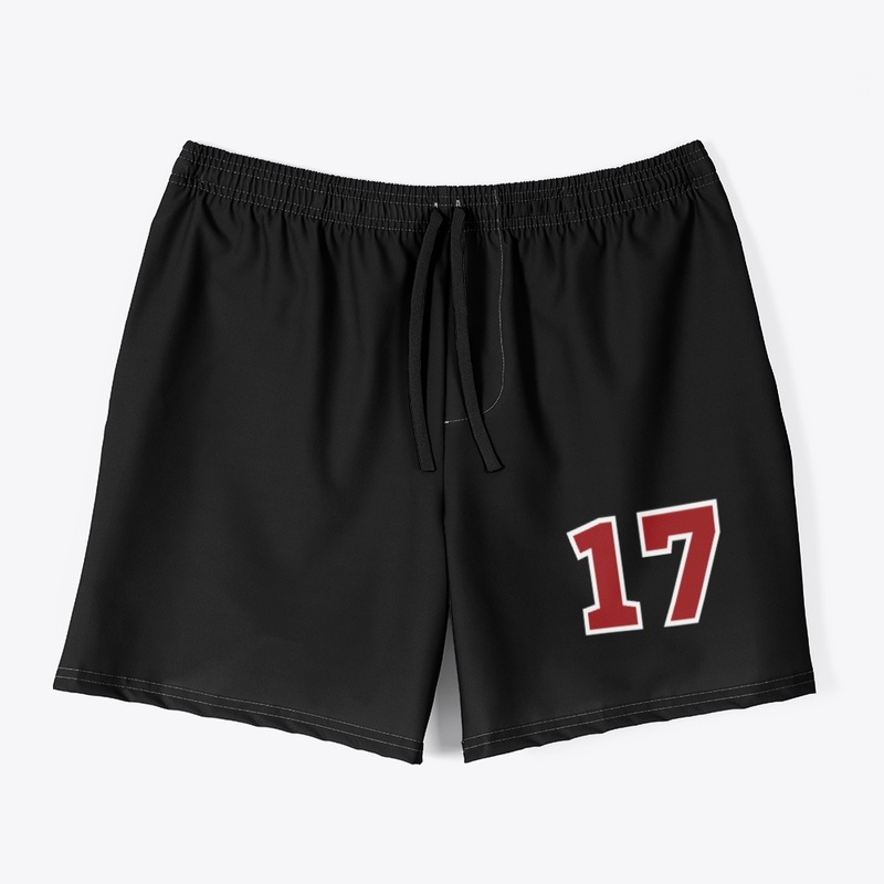sports Number 17 slogan, custom