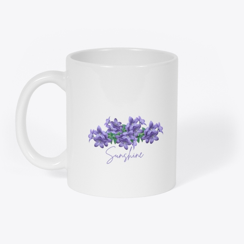 "Stylish Flower Logo T-Shirt 