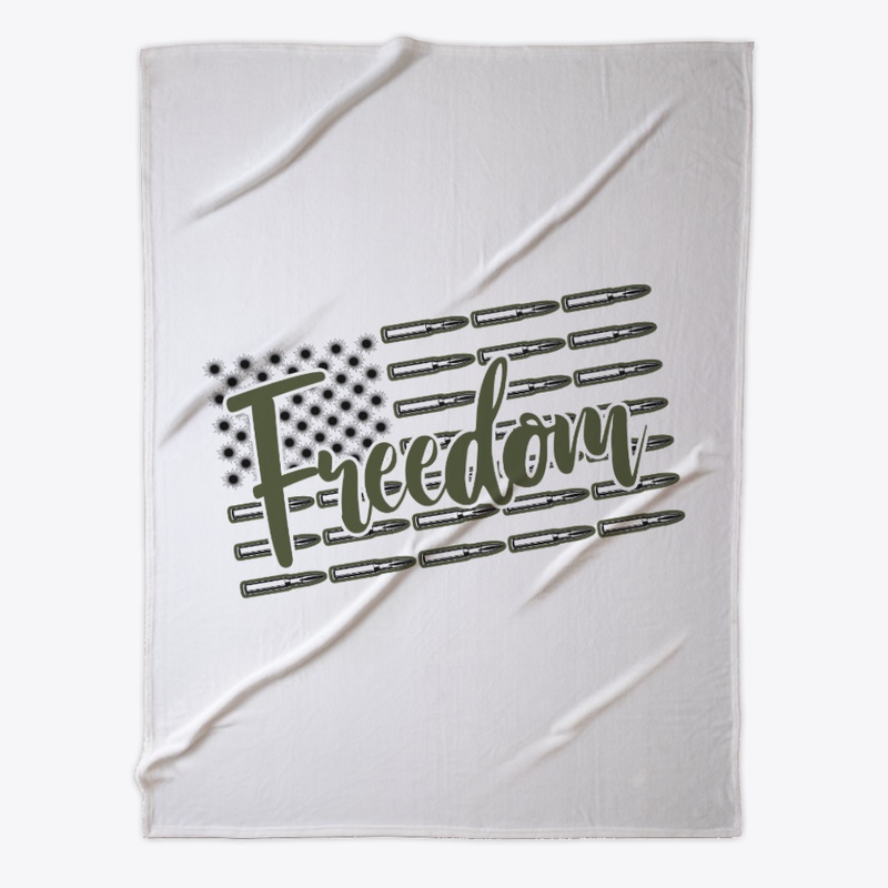 American Flag Military Freedom Bullets