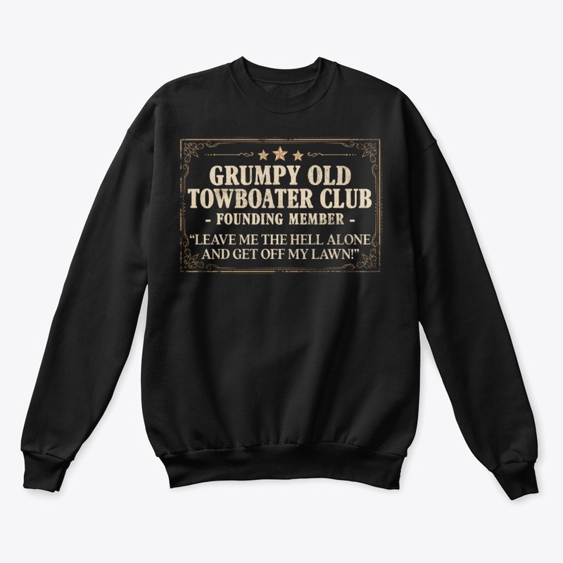 Funny Towboater Gift, Grumpy Old Club