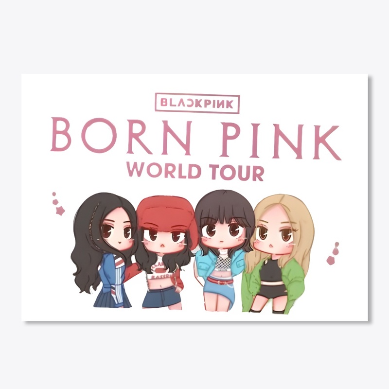  Born Pink Chibi Blackpink World Tour