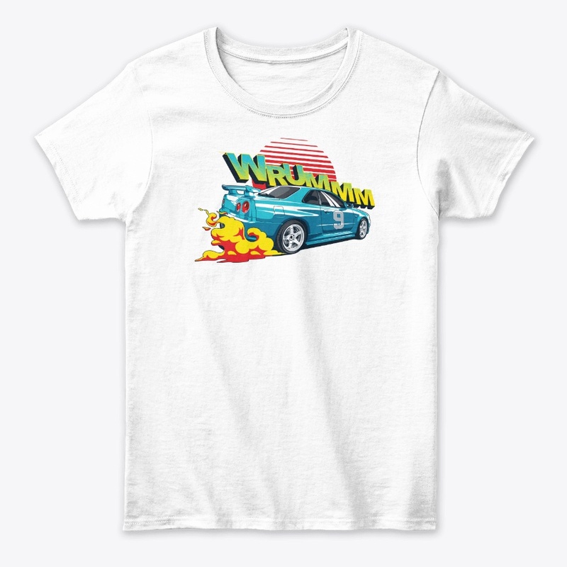 Car Racer T-shirt Design